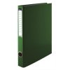 Pořadač čtyřkroužkový, zelený, 35 mm, A4, PP/karton, VICTORIA