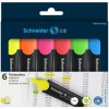 Zvýrazňovač "Job 150", sada, 6 barev, 1-5 mm, SCHNEIDER