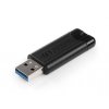64GB USB Flash disk "PinStripe", USB 3.0, VERBATIM, černý