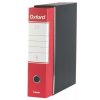 Pákový pořadač s krabicí "Oxford", červená, 80 mm, A4, karton, ESSELTE
