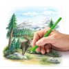 Pastelky "Design Journey", 72 různých barev, sada, šestihranné, STAEDTLER