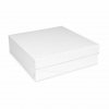 Krabice na dort (PAP) bílá 32 x 32 x 10 cm [50 ks]