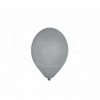Nafukovací balónek stříbrný Ø25cm `M` [100 ks]