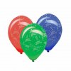 Nafukovací balónek "HAPPY BIRTHDAY" barevný mix Ø30cm `L` [5 ks]