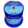 CD-R 700MB, 80min., 52x, DL Extra Protection, Verbatim, 100-cake