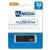 USB flash disk, 32 GB, USB 2.0, MYMEDIA