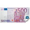 Poznámkový blok "500 Euro", 70 listů, 120 x 61,5 mm, PANTA PLAST 0423-0057-99