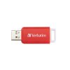 Flash disk "Databar", 16GB, USB 2.0, červená, VERBATIM 49453
