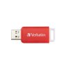 Flash disk "Databar", 16GB, USB 2.0, červená, VERBATIM 49453