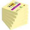 Samolepicí bloček "Super Sticky", žlutá, 76 x 76 mm, 6x 90 listů, 3M POSTIT 7100259321
