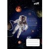 Sešit "Space", mix motivů, A5, čtverečkovaný, 32 listů, COOL BY VICTORIA
