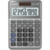 Kalkulačka "MS-100 FM", šedá, stolní, 10 číslic, CASIO