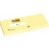 Samolepicí bloček, žlutá, 38 x 51 mm, 3x 100 listů, 3M POSTIT 7100296172