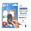 znackovace decorpen centropen 2737 metallic sada 8 1 ks1