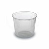 Miska (PP) kulatá průhledná Ø101mm 400ml [100 ks]