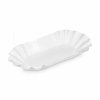 Papírová miska (FSC Mix) nepromastitelná oválná bílá 20,5 x 12,5 x 3,5 cm [250 ks]