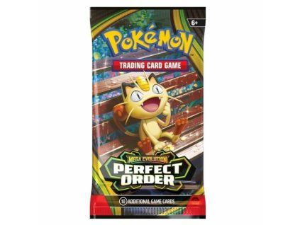 pokemon tcg mega evolution perfect order booster wrap meowth 6964cdea7c059