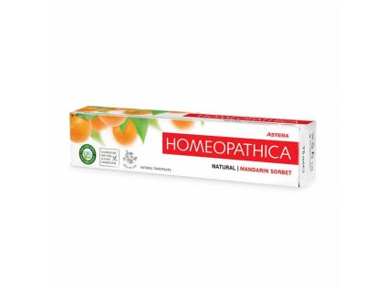 5572 zubna pasta mandarinkovy sorbet astera homeopathica 75 ml