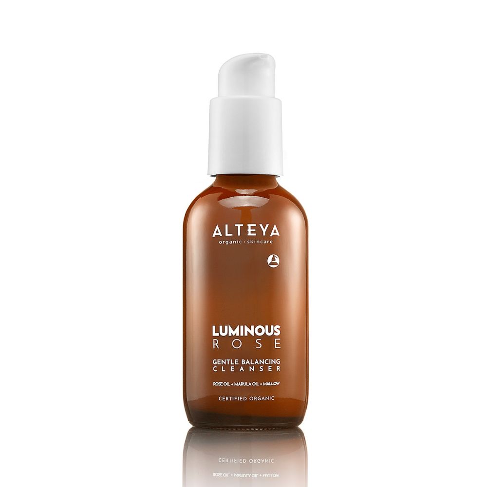 Jemně harmonizující pleťové mléko Luminous Rose Alteya Organics 120ml Obrázek