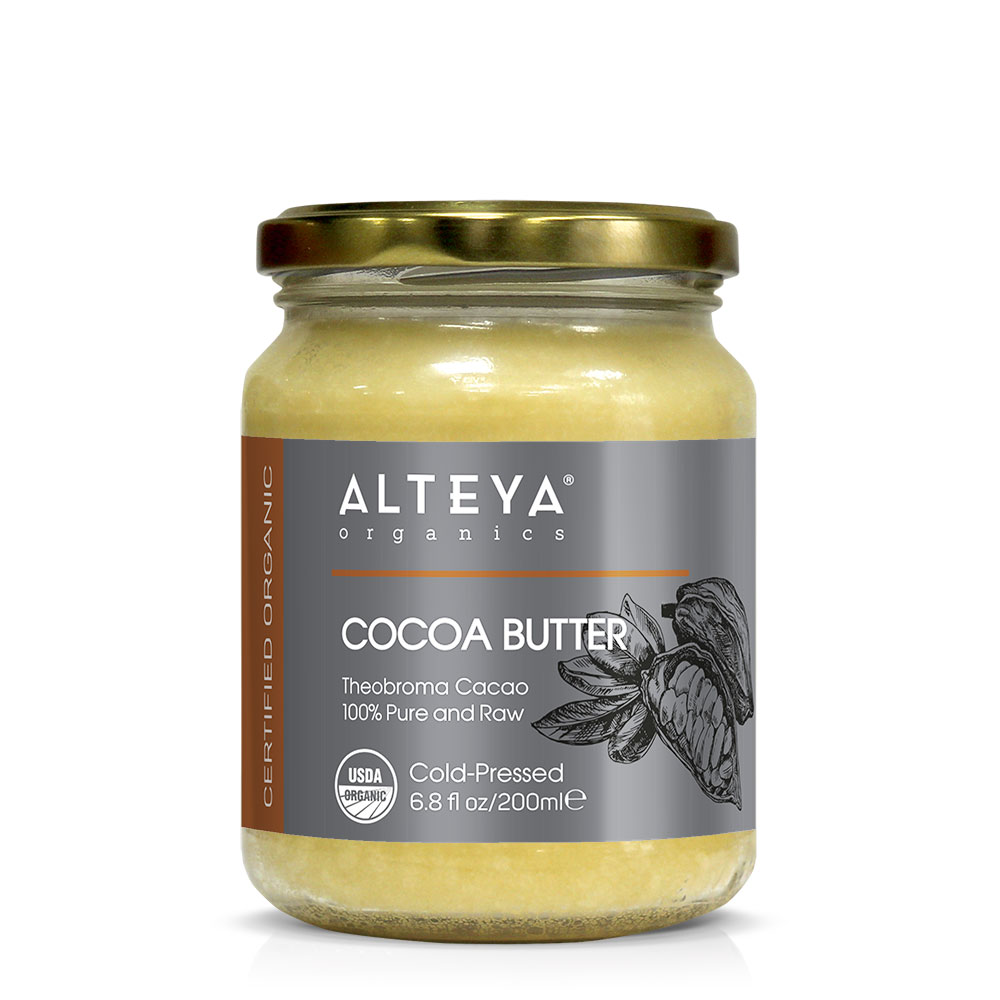 Kakaové máslo 100% Alteya Organics 200 ml