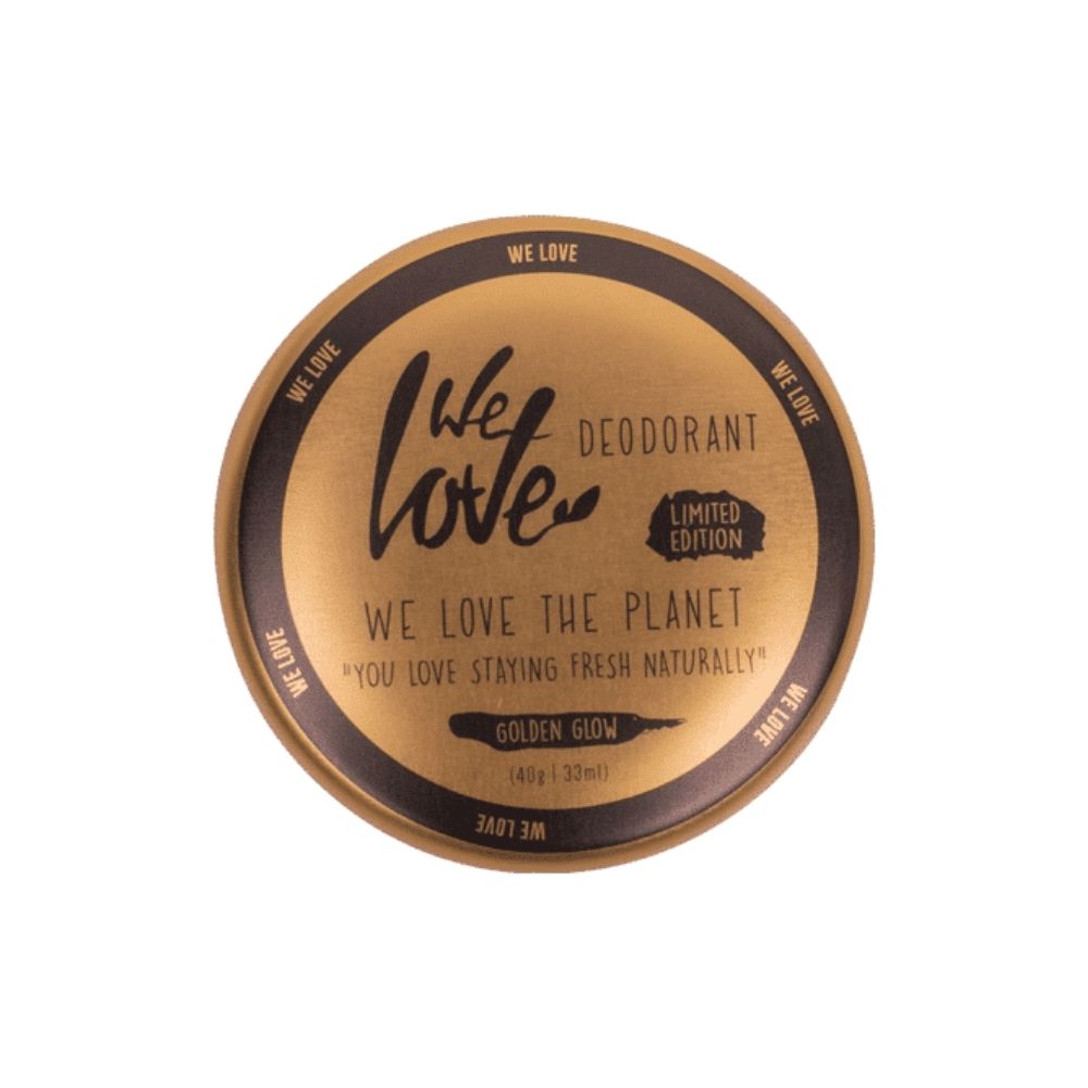 Přírodní krémový deodorant "Golden Glow" We Love the Planet 40 g Obrázek