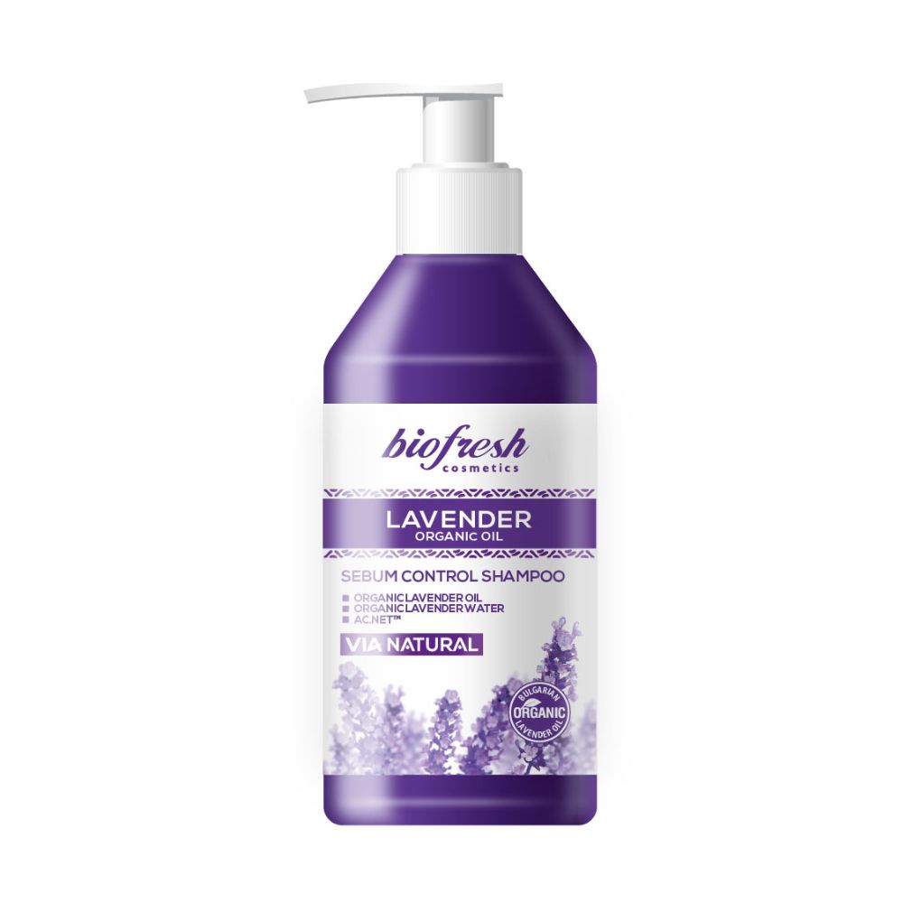 Levně Lavender Organic Oil Šampon proti mastným vlasům s organickým levandulovým olejem Lavender 300ml