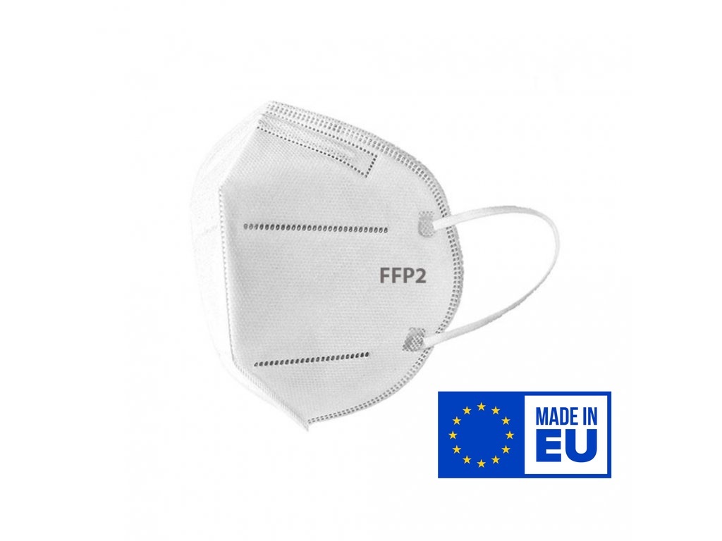 Levně Respirátor FFP2-NR Intextred vyrobený v EU - 1 ks