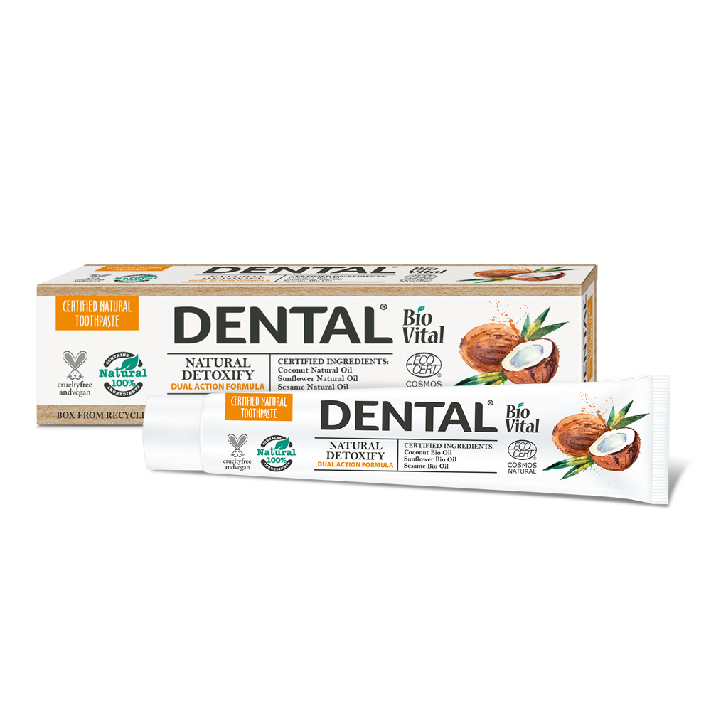 Levně Zubní pasta "Natural Detoxify" BioVital DeBa 75 ml