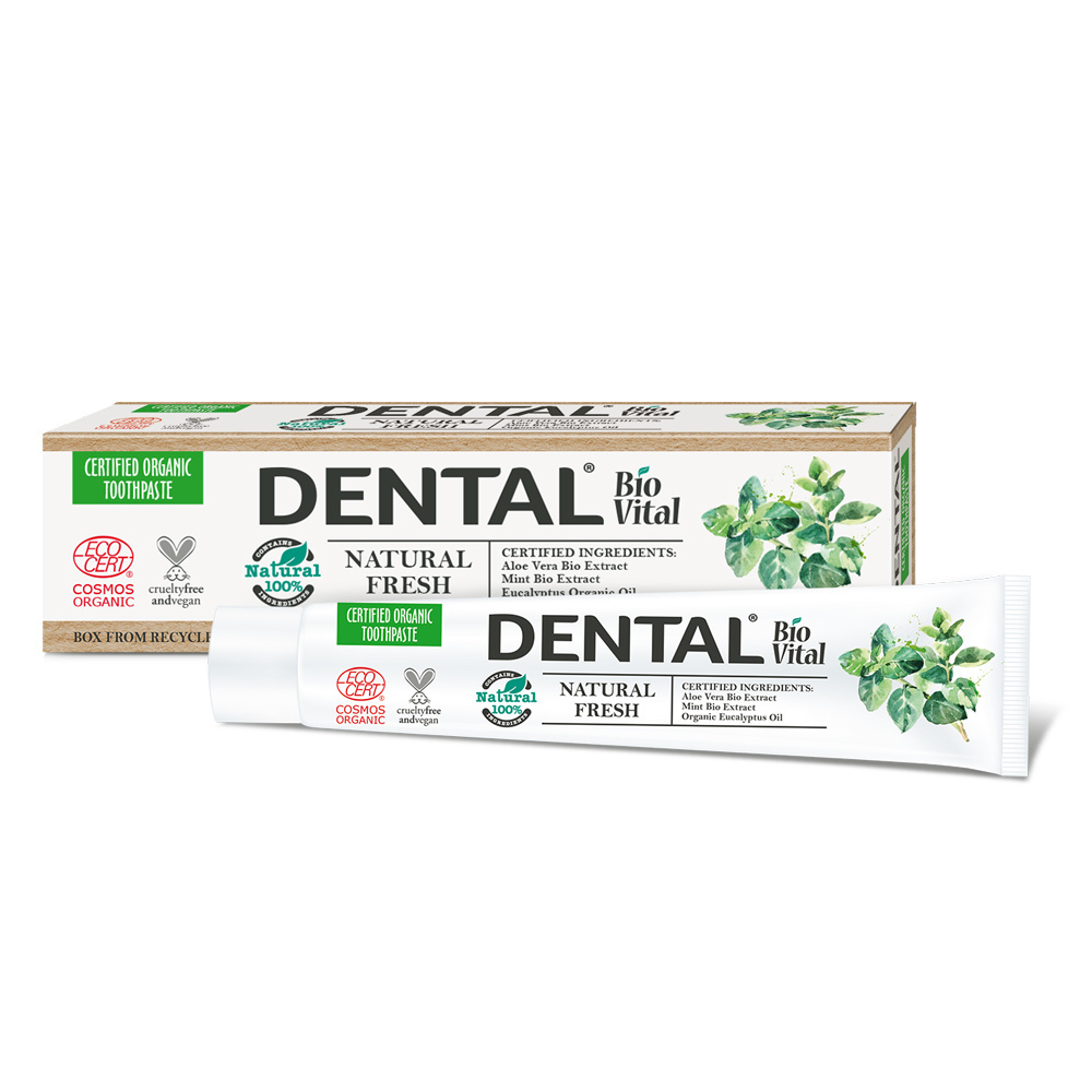 Levně Zubní pasta "Natural Fresh" BioVital DeBa 75 ml