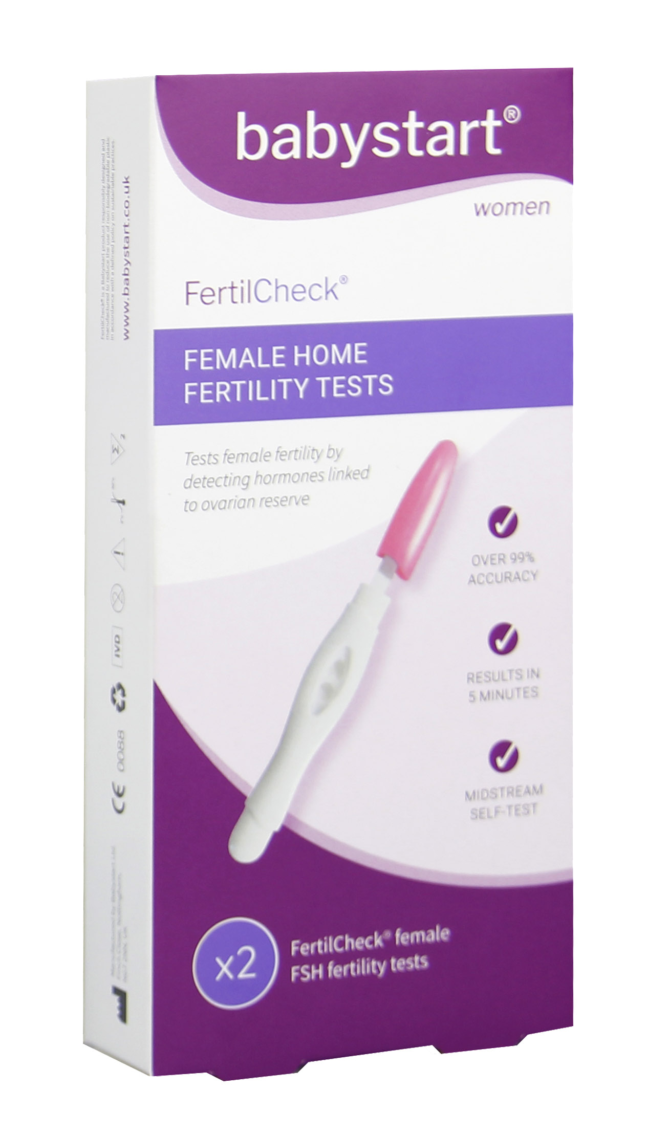 Babystart FertilCheck Test ženskej plodnosti 2ks