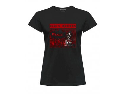 Tričko Rock Dámské (Velikost XXL)
