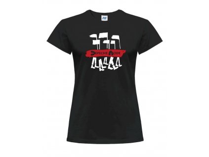 Tričko Kapely Zahraniční Dámské - Depeche Mode (Velikost XXL)