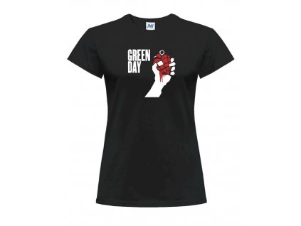 Tričko Kapely Zahraniční Dámské - Green Day (Velikost XXL)
