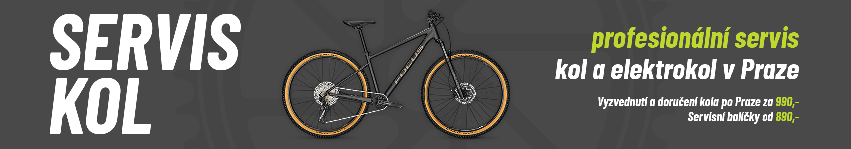 Profesionální servis kol a elektrokol v Praze