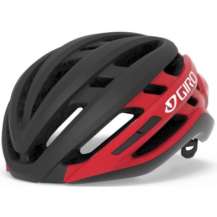 Helma GIRO Agilis MIPS Mat Black/Bright Red