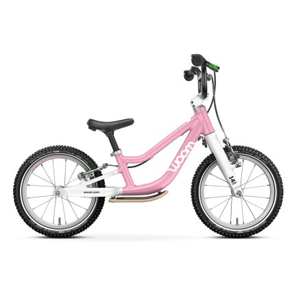 Odrážedlo WOOM GO 1 Plus Powder Pink