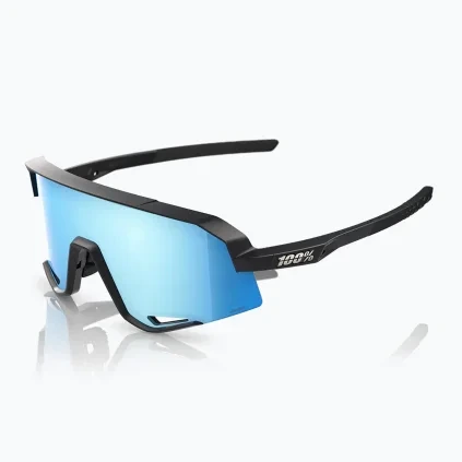 Sluneční brýle 100% Slendale - matte black - hiper blue multilayer mirror