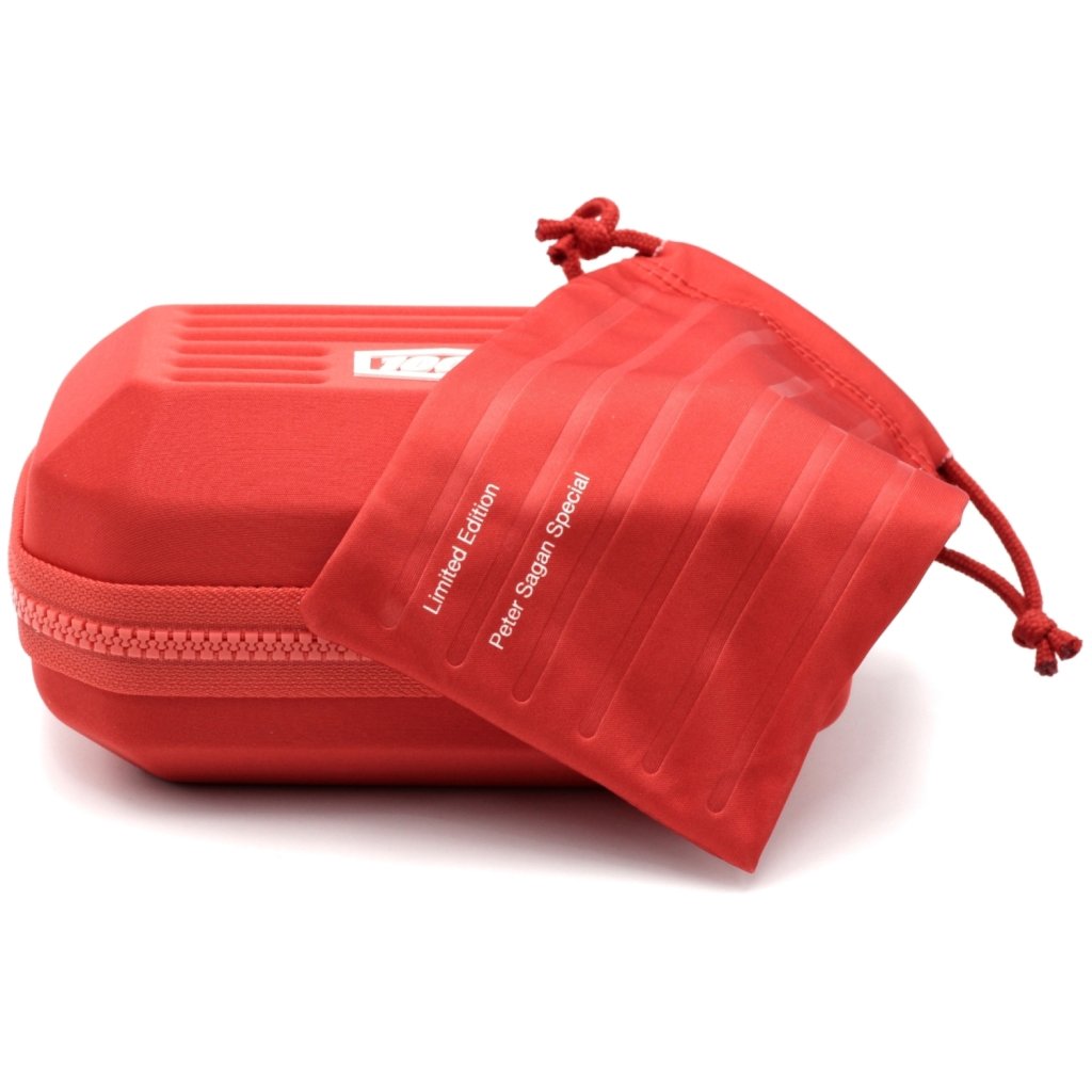 Sluneční brýle 100% Speedcraft - Gloss Translucent Red/Hiper Red Mirror LTD Sagan