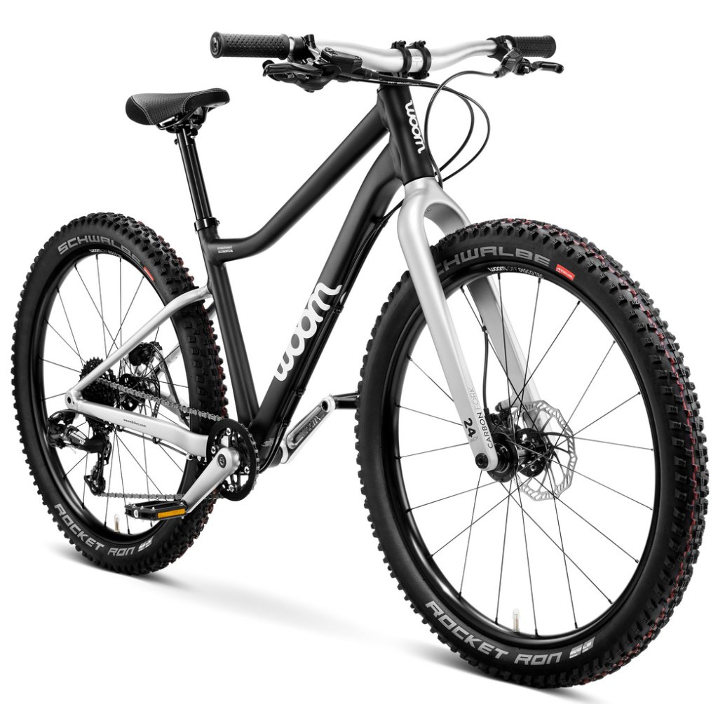 woom detske kolo mtb 24 woom 5 off cerna