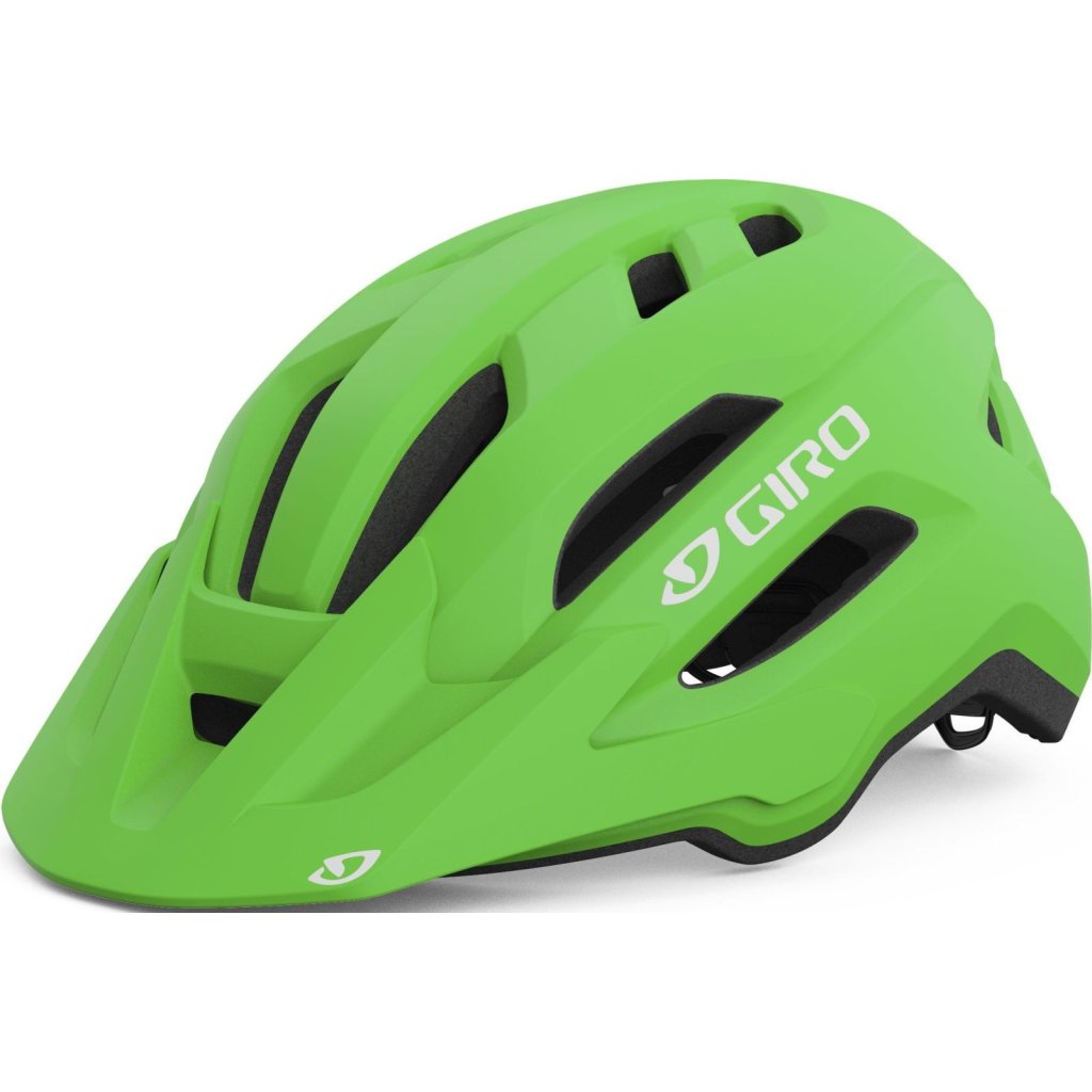 Dětská helma Giro Fixture II Youth Mat Bright Green