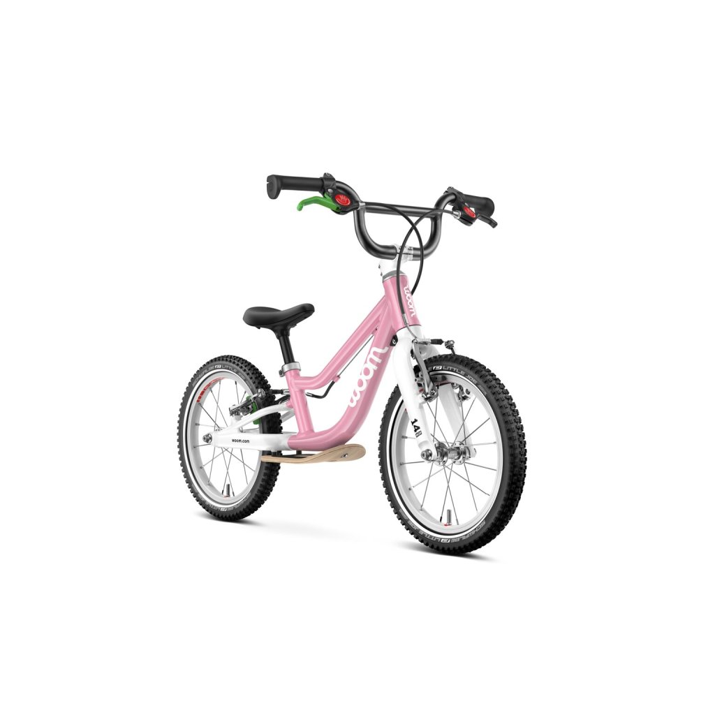 Odrážedlo WOOM GO 1 Plus Powder Pink