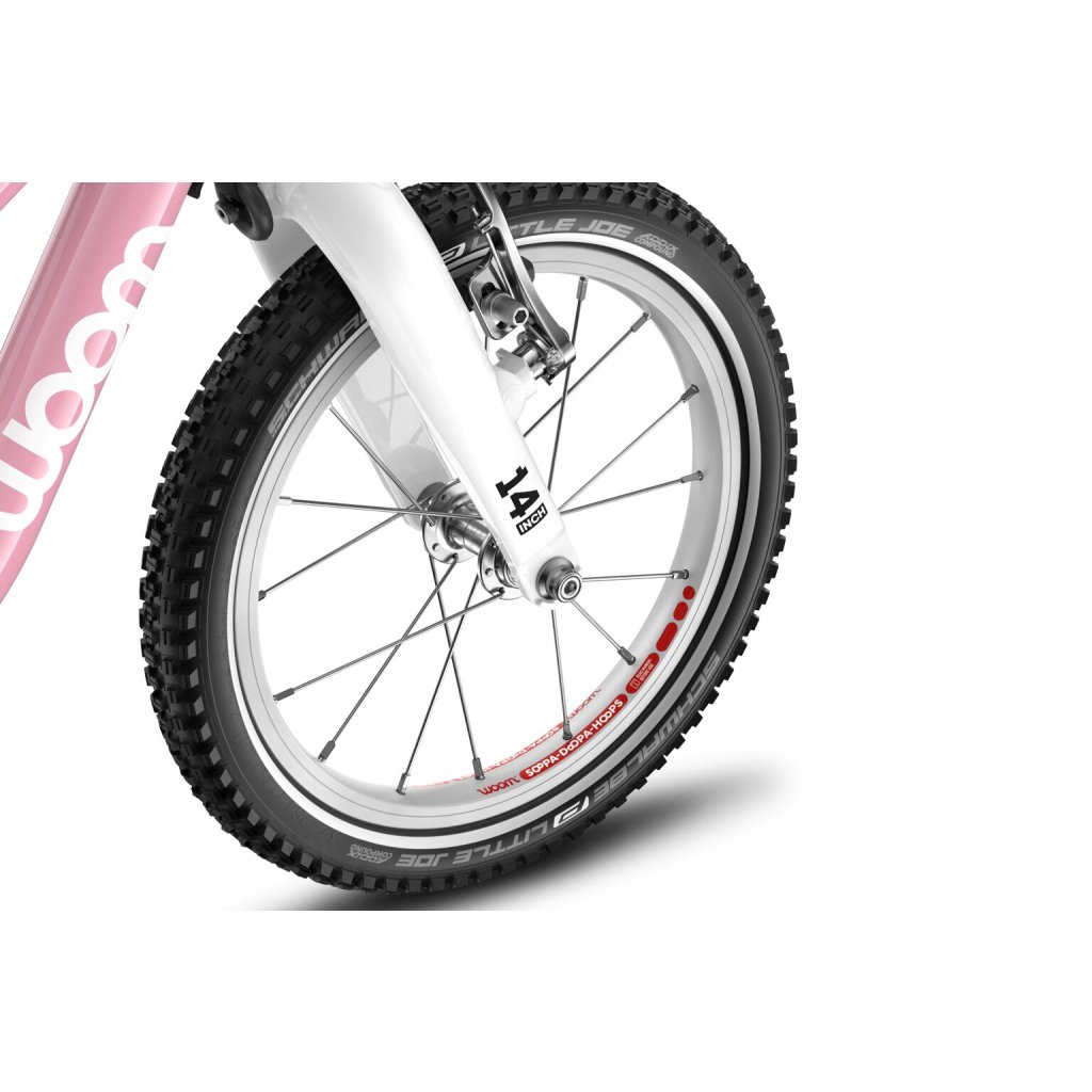 Odrážedlo WOOM GO 1 Plus Powder Pink