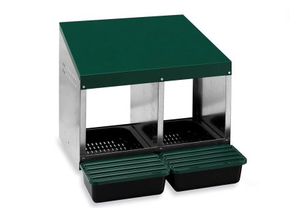 Snáškové hnízdo double pro dvě nosnice