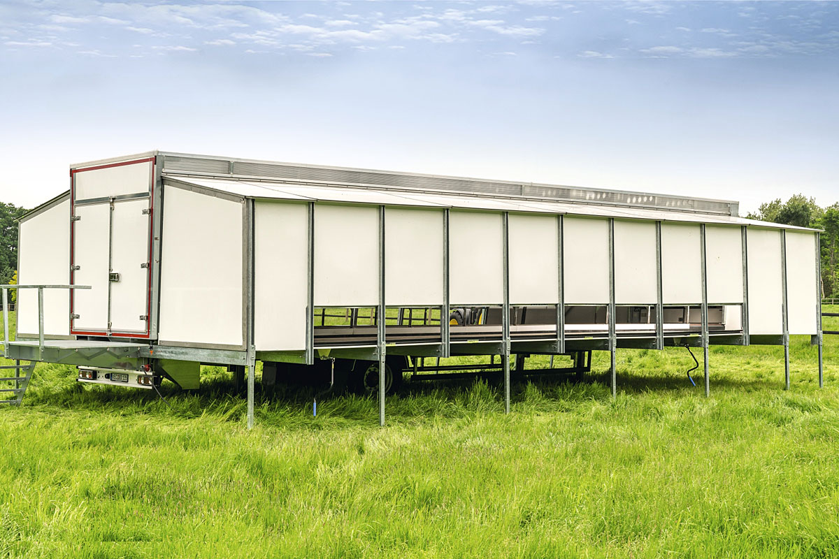 Profesionální mobilní kurník