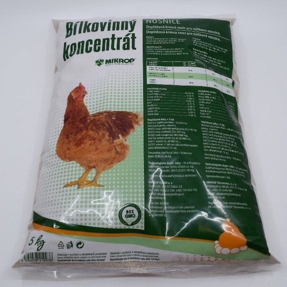 Bílkoviny jsou pro slepice velmi důležité