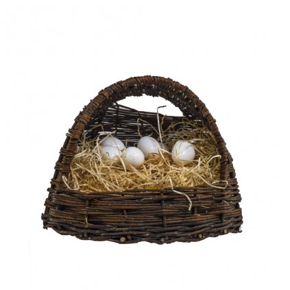 Snáškové hnízdo pletené