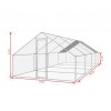 výběh pro slepice 3x8x2m