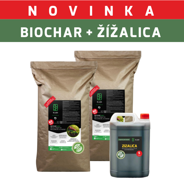 Biochar + žížalica