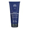 urtekram sprchovy gel sampon 2v1 men 150 ml bio 1300x