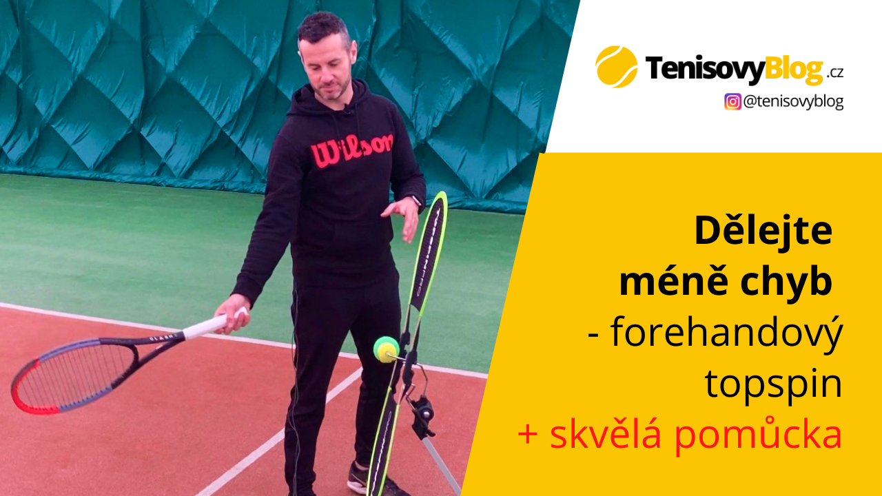 Topspin Pro - užitečná tréninková pomůcka nejen pro malé tenisty
